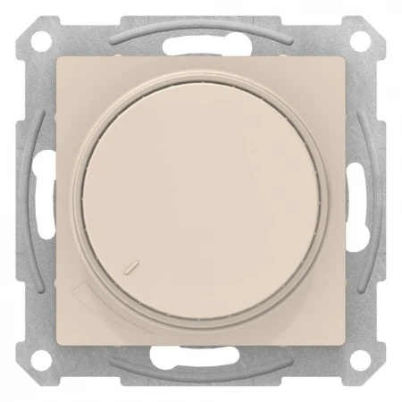 ATN000234 - ATLASDESIGN СВЕТОРЕГУЛЯТОР (диммер) повор-нажим, LED, RC, 315Вт, мех., БЕЖЕВЫЙ