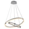 Подвесная светодиодная люстра 6097/2 WHT+CHR