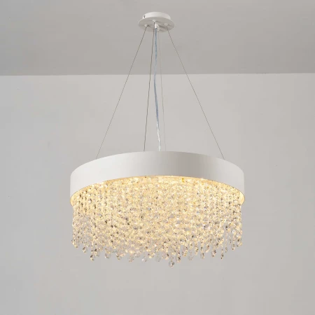 NW036-ф600*H240 (1200) WHITE PAINT (1) Люстра NW 