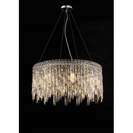 F52-ф600*H270(1200) CHROME (1) Подвесной светильник NW 