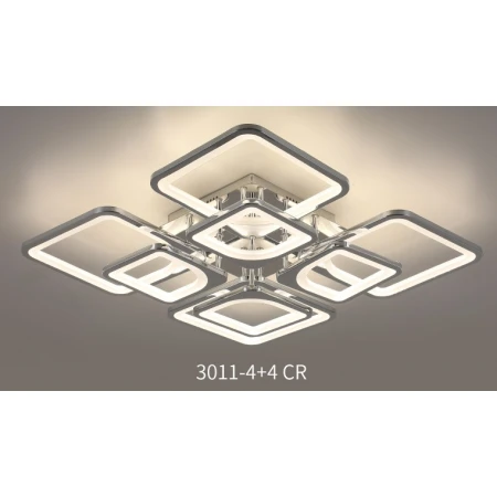 3011/4+4 CR (1) Люстра N (RL) 