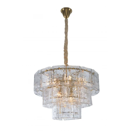 90515/D600 PT BRS (1) Люстра (в 2-х коробках) NW 