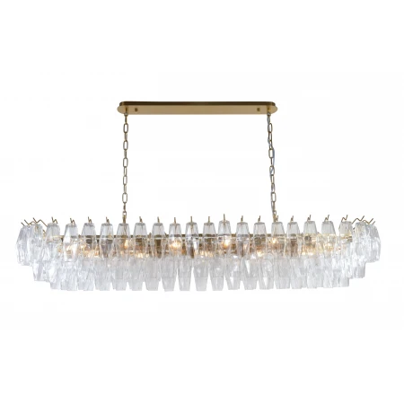 70832/L1500A PT BRS (1) Люстра (в 3-х коробках) NW 