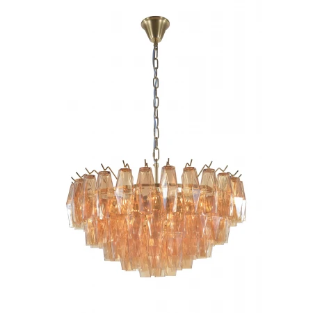 70832/D600C PT BRS (1) Люстра (в 2-х коробках) NW 