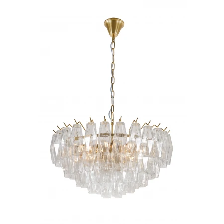 70832/D600A PT BRS (1) Люстра (в 2-х коробках) NW 