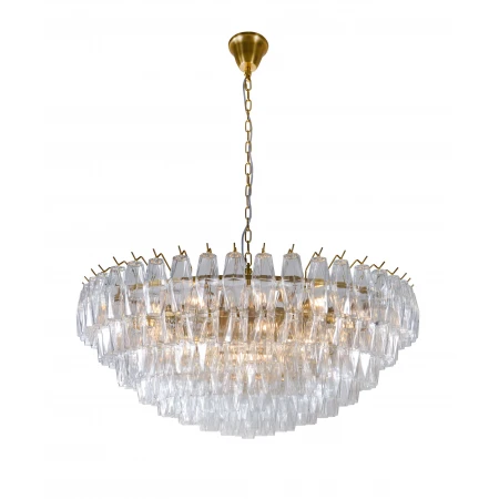 70832/D1000A PT BRS (1) Люстра (в 4-х коробках) NW 