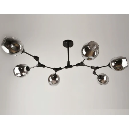 5436/6B BK  (1) - Эконом-Плюс люстры