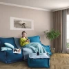 Бескаркасное кресло Лофт Черный, размер ХXXХL, микровельвет