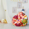 Кресло-мешок груша Kids Пуэрто Плата, оранжевая, размер M, мебельный хлопок