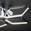 Потолочный LED светильник Eurosvet 90081/5 хром