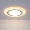 Встраиваемый потолочный светодиодный светильник Elektrostandard DLR024 18W 4200K