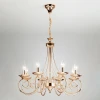 Люстра подвесная со свечами Eurosvet 22404/8 золото