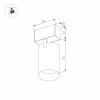 Трековый светодиодный светильник Arlight Mag-Spot-45-R85-12W Warm3000 032647