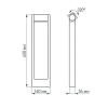 Уличный светодиодный светильник Arlight LGD-Path-Frame-Rotary-H650-6W Warm3000 020345(1)