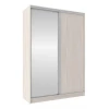 Шкафы-купе 2-х дверный Домашний бодега светлый, зеркальный 