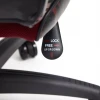Кресло офисное Racer GT Military, бордо TW13, текстиль, экокожа