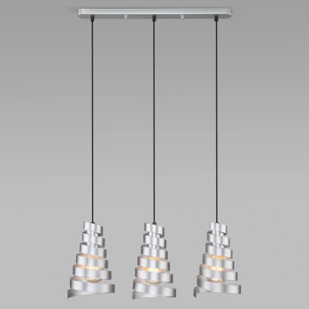 Светильник Eurosvet 50058/3 серебро Storm