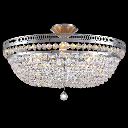 Хрустальная люстра Natali Kovaltseva BAROCCO 81405/8C CHROME BAROCCO