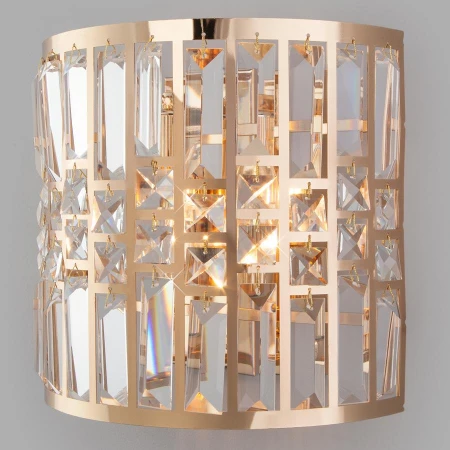 Бра Eurosvet 10116/2 золото/прозрачный хрусталь Strotskis Lory Бра Eurosvet 10116/2 золото/прозрачный хрусталь Strotskis Lory