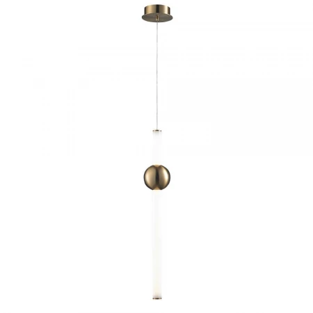 Подвесной светодиодный светильник Lumien Hall Greniya LH8023/1PB-GD-WT