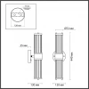 Подсветка для зеркал Odeon Light Kepa 4945/2W