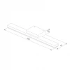 Подсветка для зеркал Elektrostandard Protect LED чёрный MRL LED 1111 4690389169755
