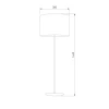 Торшер TK Lighting 5279 Tercino Blue