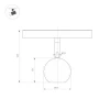 Трековый светодиодный светильник Arlight Mag-Orient-Orb-R60-10W Day4000 035758