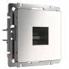 Розетка Ethernet RJ-45 Werkel глянцевый никель W1181002 4690389158247