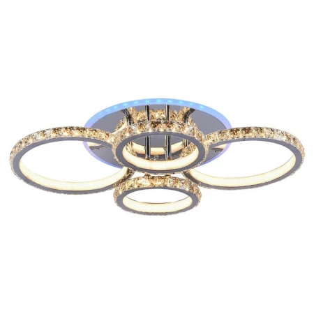 Потолочная светодиодная люстра Profit Light 8052/2+2 CHR