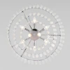 Подвесная люстра Eurosvet Elegante 10130/8 хром/прозрачный хрусталь Strotskis