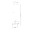 Подвесной светильник Eurosvet Lotus 50221/1 прозрачный Подвесной светильник Eurosvet Lotus 50221/1 прозрачный