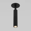 Встраиваемый светодиодный спот Elektrostandard Diffe 25027/Led черный a058215