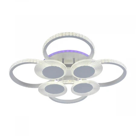 Потолочная светодиодная люстра Profit Light 5883/4+4A WHT