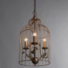 Подвесная люстра Arte Lamp Gabbia A1865SP-3BG