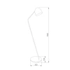 Торшер TK Lighting 5037 Soho Black