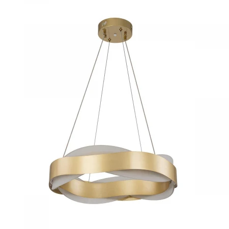Подвесной светодиодный светильник Indigo Treccia 14013/A/1P Gold V000068L