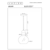 Подвесной светильник Lucide Julius 34438/28/61