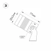 Уличный светодиодный светильник Arlight ALT-RAY-R42-5W Warm3000 (RAL 6010, 25 deg, 230V) 042661 Уличный светодиодный светильник Arlight ALT-RAY-R42-5W Warm3000 (RAL 6010, 25 deg, 230V) 042661