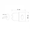 Уличный светодиодный светильник Arte Lamp Piazza A3402IN-1BK