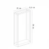 Уличный светодиодный светильник Arte Lamp Hassaleh A3374PA-1BK