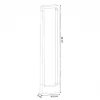 Уличный светодиодный светильник Arte Lamp Trapezio A2080PA-1BK