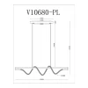 Подвесной светодиодный светильник Moderli True V10680-PL