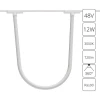 Трековый светодиодный светильник Arte Lamp Rapid A1167PL-1WH Трековый светодиодный светильник Arte Lamp Rapid A1167PL-1WH