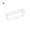 Трековый светодиодный светильник Arlight Mag-Flat-45-L205-6W Day4000 046572 Трековый светодиодный светильник Arlight Mag-Flat-45-L205-6W Day4000 046572