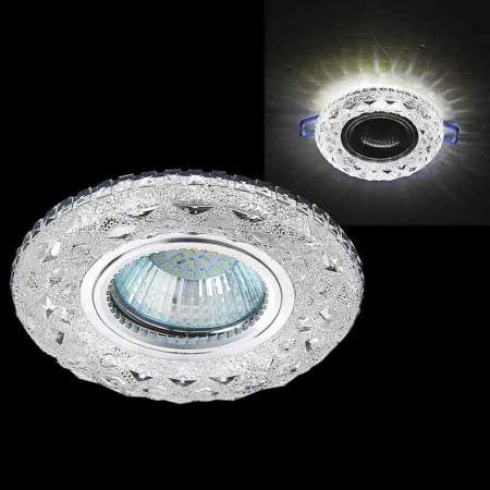 Точечный светильник Reluce 51609-9.0-001MN MR16+LED3W WH