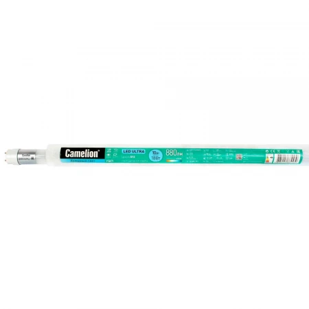 Лампа светодиодная Camelion G13 10W 4000K LED10-T8-60/840/G13 13720