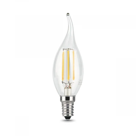 Лампа светодиодная Gauss E14 5W 2700K прозрачная 104801105