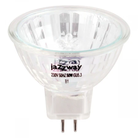 Лампа галогенная Jazzway GU10 50W прозрачная 3322434