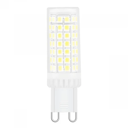 Лампа светодиодная диммируемая Gauss G9 5,5W 6500K прозрачная 107309355-D